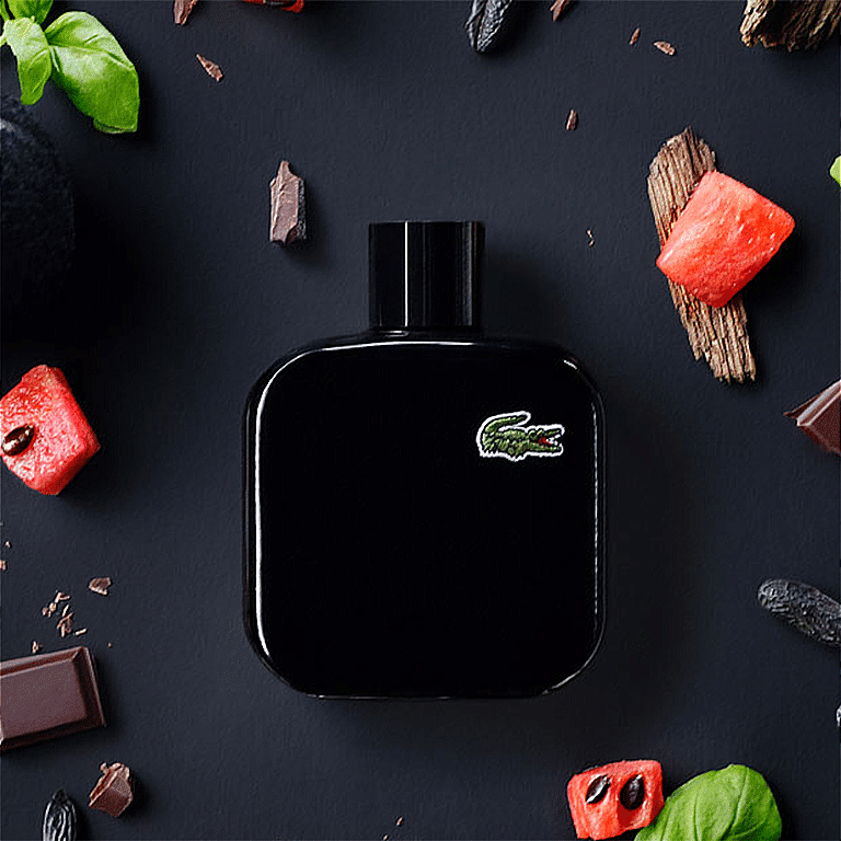 LACOSTE BLACK-modified (1) Lacoste Eau de Lacoste L.12.12. Noir Intense For Men Edt 100ml - Image 3