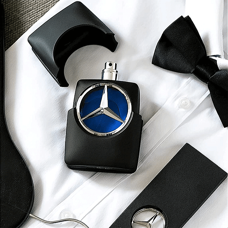 mercedes blue 1-modified Mercedes Benz For Men Edt 100ml - Image 4