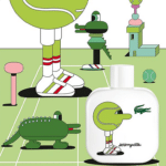 Lacoste L.12.12 Blanc Pure x Jeremyville Collector Edition For Men Edt 100ml - Image 3