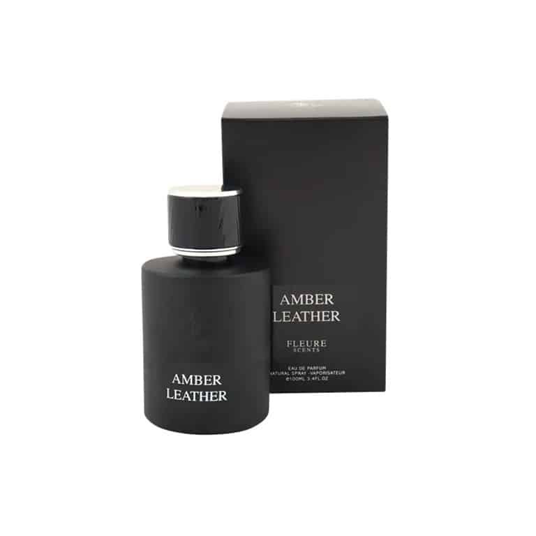 Fleure Scents Amber Leather for Unisex Edp 100ml Fleure Scents Amber Leather Edp 100ml For Women And Men