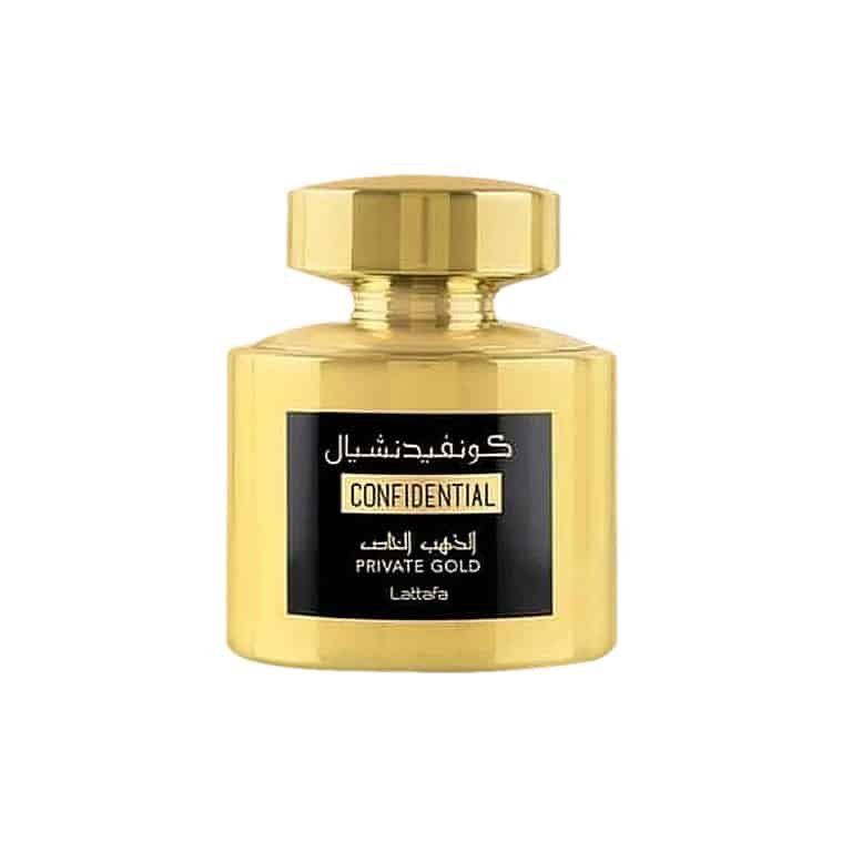 Lattafa Confidential Private Gold For Women And Men Edp 100ml