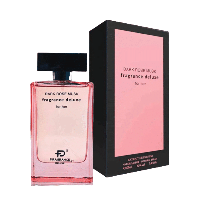 Remove background project (1) Fragrance Deluxe Dark Rose Musk Edp 100ml For Women - Image 2