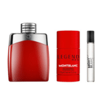 Mont Blanc Legend Red 3 Piece Gift Set For Men