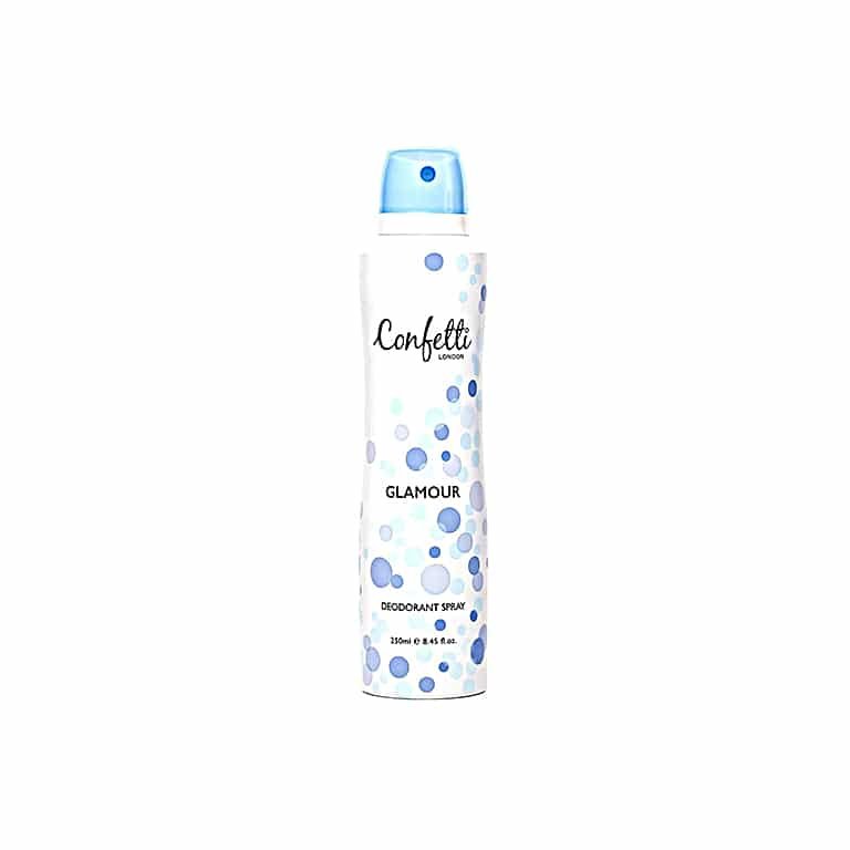 Confetti London Glamour Deodorant Spray For Women 250ml