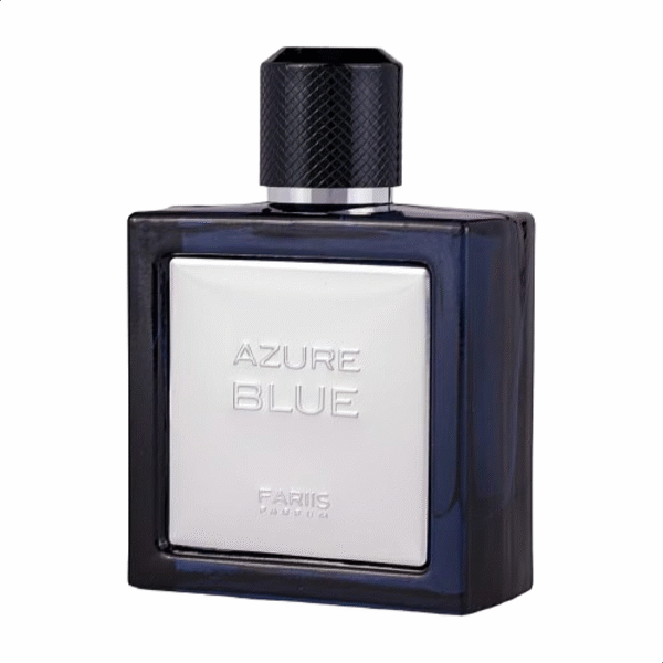 Bottle of a Fariis Parfum Azure Blue Eau de Parfum for Men – 100ml