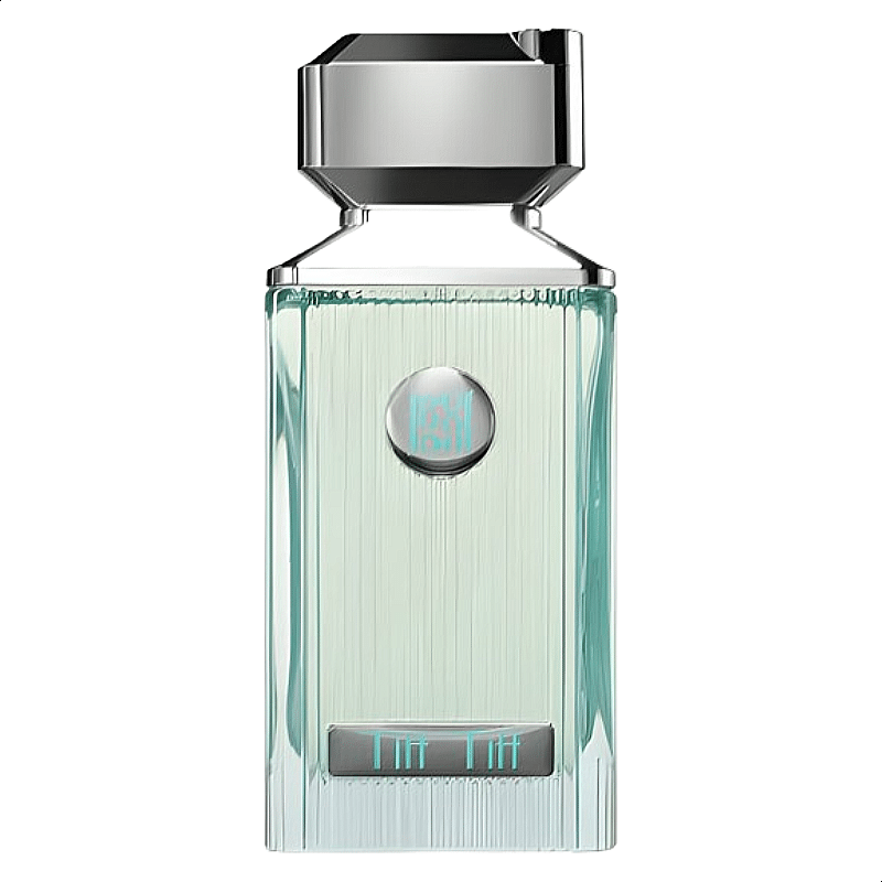 A bottle of Perfume Ahmed Al Maghribi Tiff Tiff
