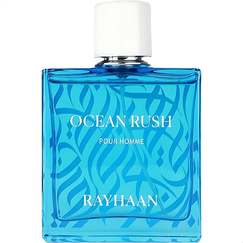Picture of a perfume bottle Rayhaan Ocean Rush