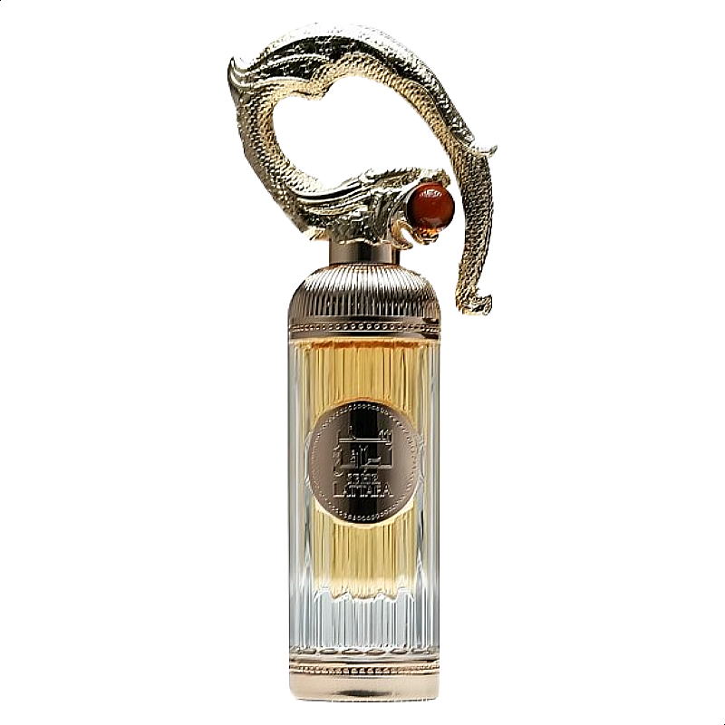 "Lattafa Sehr Fragrance Bottle"