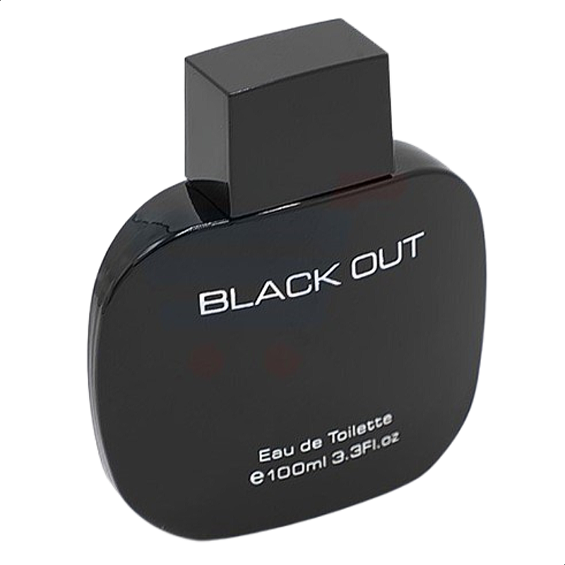 Picture of a perfume bottle "Black Out For Men"