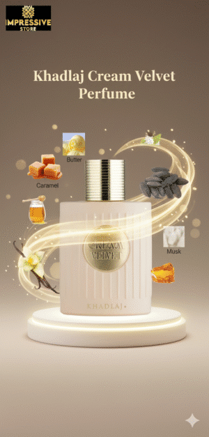 Khadlaj Cream Velvet 100 ML EDP Spray For Women and Women in Pakistan - Image 2